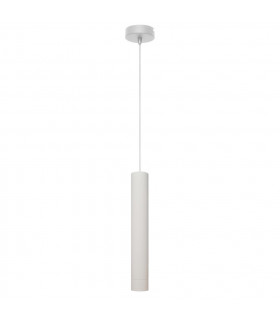 Tuba Slim Pendant Ceiling Light White 10cm-1