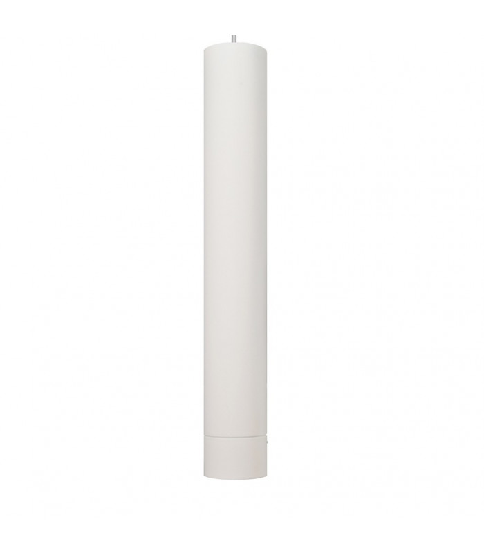 Tuba Slim Pendant Ceiling Light White 10cm-2