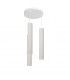 Tuba Cluster Pendant Ceiling Light White 30cm