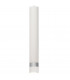 Tuba Straight Bar Pendant Ceiling Light White Chrome 60cm-4