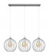 Mercure Straight Bar Pendant Ceiling Light Grey 70cm-1