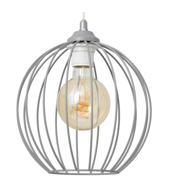 Mercure Cluster Pendant Ceiling Light Grey 40cm-4
