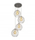 Mercure Cluster Pendant Ceiling Light Grey 40cm-3