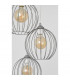 Mercure Cluster Pendant Ceiling Light Grey 40cm-4