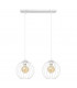 Mercure Straight Bar Pendant Ceiling Light White 50cm-1