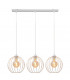 Mercure Straight Bar Pendant Ceiling Light White 70cm-5