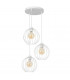 Mercure Cluster Pendant Ceiling Light White 40cm-1