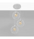 Mercure Cluster Pendant Ceiling Light White 40cm-4