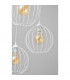 Mercure Cluster Pendant Ceiling Light White 40cm-5