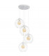 Mercure Cluster Pendant Ceiling Light White 40cm-1