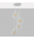 Mercure Cluster Pendant Ceiling Light White 40cm-2