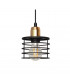 Edison Cluster Pendant Ceiling Light Black Copper 38cm-2