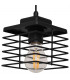 Edison Cluster Pendant Ceiling Light Black 38cm-2