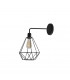 Karo Wall Lamp Black 35cm