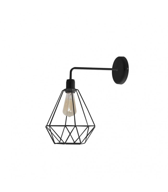 Karo Wall Lamp Black 35cm