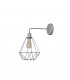 Karo Wall Lamp Grey 35cm