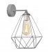 Karo Wall Lamp Grey 25cm
