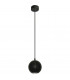 Midway Dome Pendant Ceiling Light Black 12cm