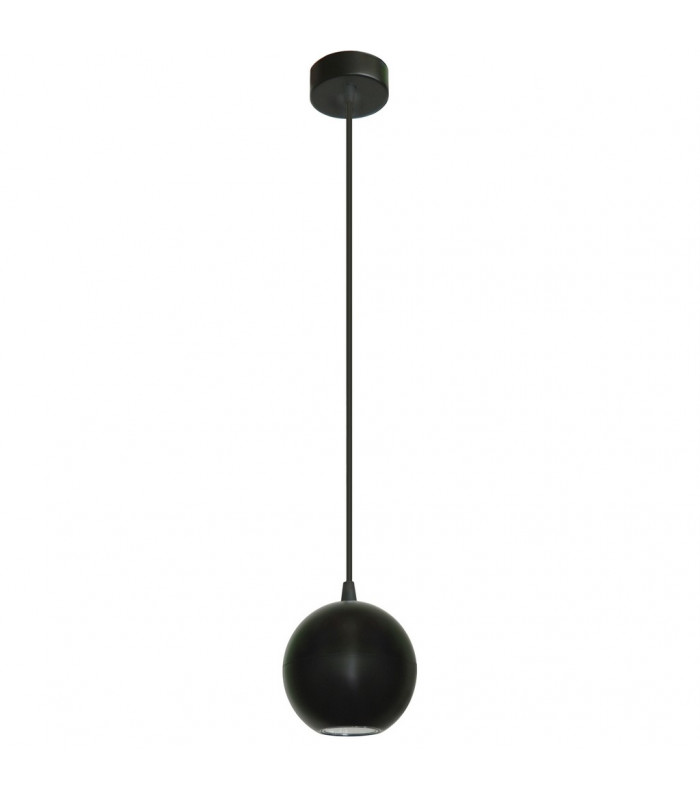 Midway Dome Pendant Ceiling Light Black 12cm