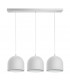 Madison Straight Bar Pendant Ceiling Light White 70cm-1