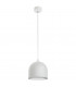 Madison Dome Pendant Ceiling Light White 17cm