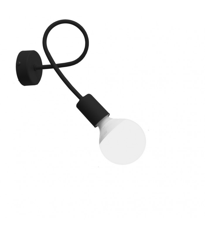 Oxford Wall Lamp Black 25cm