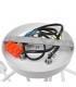 Oxford Multi Arm Semi Flush Ceiling Light White 50cm-5