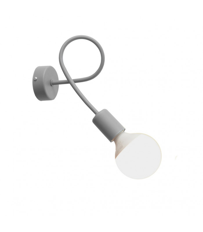 Oxford Wall Lamp Grey 25cm