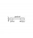LED Indoor Wall Light Reading Lamp Chrome - 3