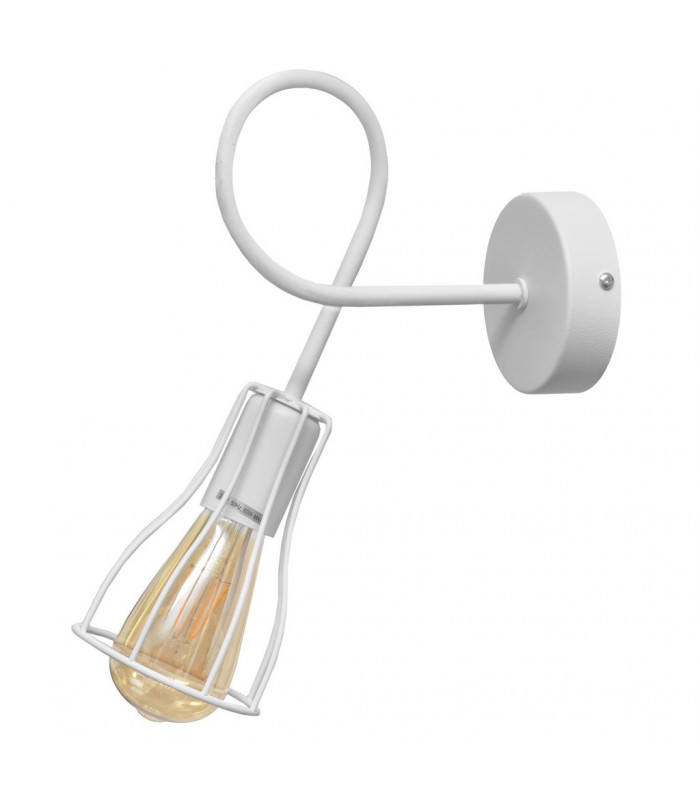 Oxford Wall Lamp White 10cm
