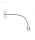 LED Indoor Wall Light Reading Lamp Chrome - 1