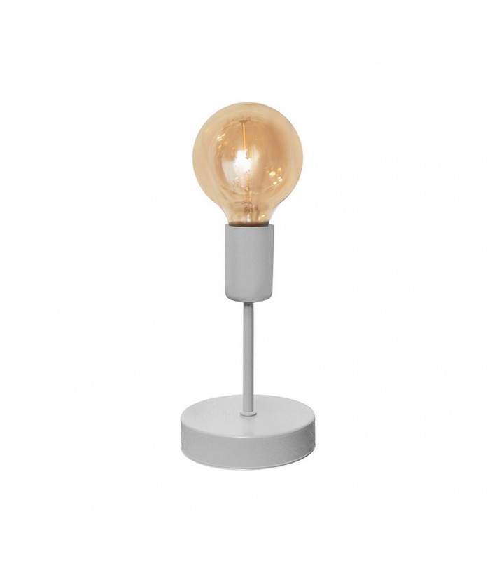 Tube Table Lamp Grey 12cm