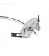 LED Indoor Wall Light Reading Lamp Chrome - 2