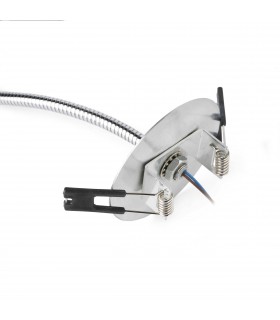 LED Indoor Wall Light Reading Lamp Chrome - 2