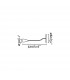 LED Indoor Wall Light Reading Lamp Chrome - 3