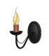 Malbo Candle Wall Lamp Black Copper 25cm