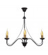 Malbo Multi Arm Pendant Ceiling Light Black Patina 60cm