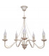 Malbo Multi Arm Pendant Ceiling Light White Gold 60cm-1