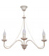 Malbo Multi Arm Pendant Ceiling Light White Gold 60cm