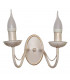 Malbo Candle Wall Lamp White Gold 32cm