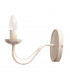 Malbo Candle Wall Lamp White Gold 26cm