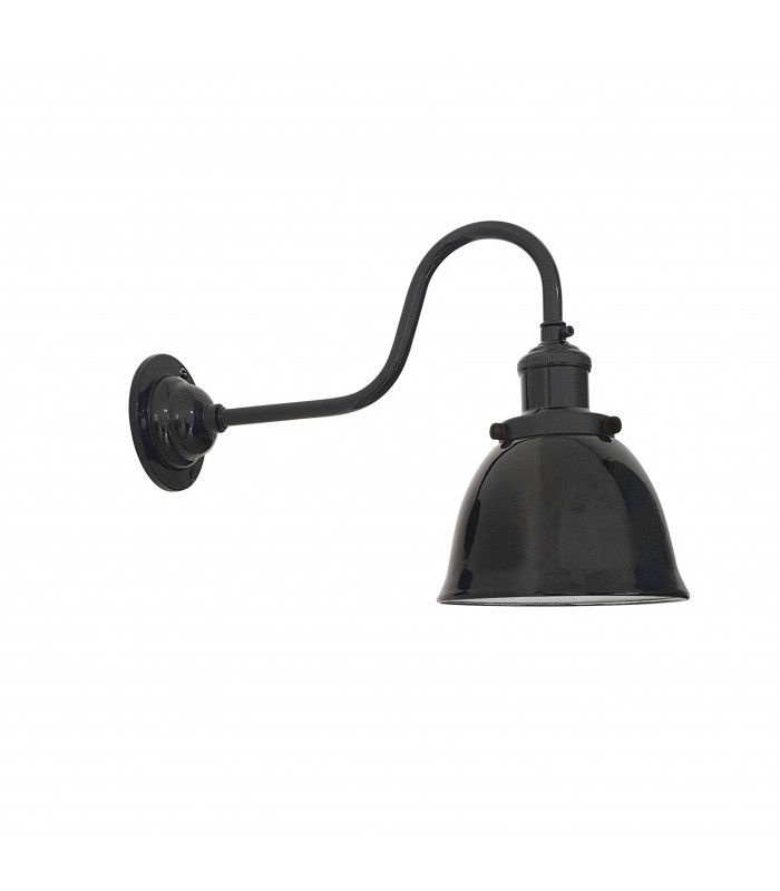 1 Light Indoor Wall Light Black, E27 - 1