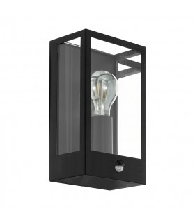 Alamonte Outdoor Wall Lantern Black IP44