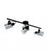 Berregas 3 Lamp Spotlight Bar Black Chrome-1