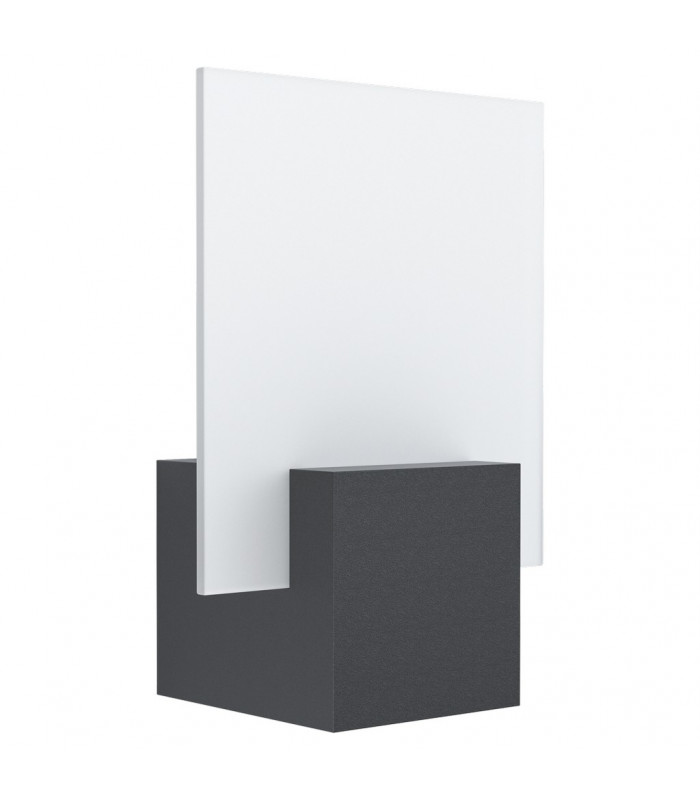 Adamello Integrated LED Wall Light Black IP44