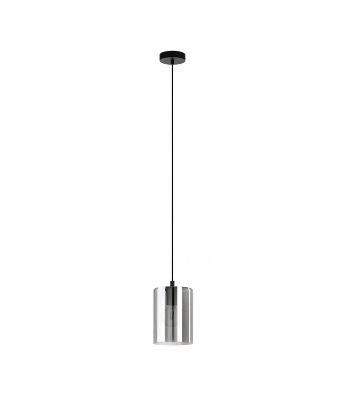 Cadaques Slim Pendant Ceiling Light Black