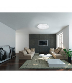 Frania Led Flush Ceiling Light White-2