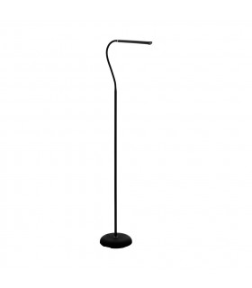 Laroa Led Task Floor Lamp Black 4 Step Dimming
