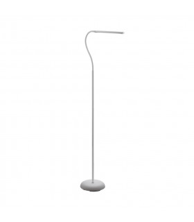 Laroa Led Task Floor Lamp White 4 Step Dimming