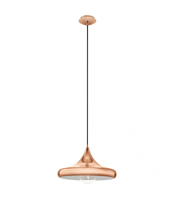 Coretto Dome Pendant Ceiling Light Copper-1